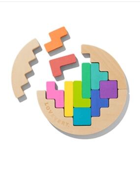 Lovevery Wooden Wobble Puzzle Problem Solver Play Kit 43, 44, and 45 months NEW